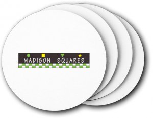 (image for) Madison Squares Self Storage Coasters (5 Pack)