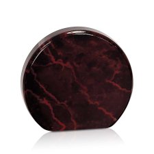 (image for) Red Round Marbleized Acrylic Award - Large