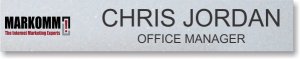 (image for) Markomm Nameplate
