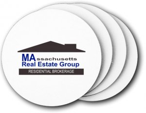 (image for) Massachusetts Real Estate Group Coasters (5 Pack)