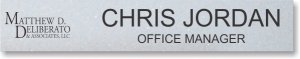 (image for) Matthew D. Deliberato & Associates, LLC Nameplate