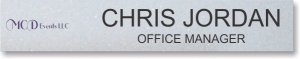 (image for) MCD Events Nameplate