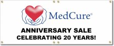 (image for) MedCure, Inc. Banner Logo Center