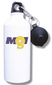 (image for) Michigan Gastroenterology Water Bottle - White