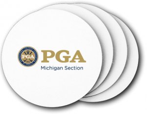 (image for) Michigan Section PGA Coasters (5 Pack)