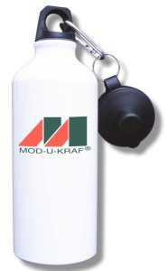 (image for) Mod-U-Kraf Homes, LLC Water Bottle - White