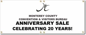 (image for) Monterey County Convention & Visitor\'s Bureau Banner Logo Center