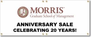 (image for) Morris Graduate School of Management Banner Logo Center