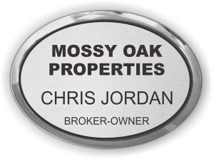 (image for) Mossy Oak Properties Silver Executive Oval