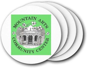 (image for) Mountain Arts Community Center Coasters (5 Pack)