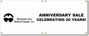 (image for) Mountain View Medical Supply, Inc. Banner Logo Left