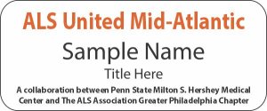 (image for) ALS Association Certified - Standard White Badge