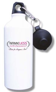 (image for) Nameless Entertainment Water Bottle - White