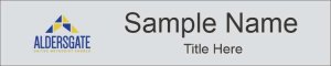 (image for) Aldersgate UMC Nameplate