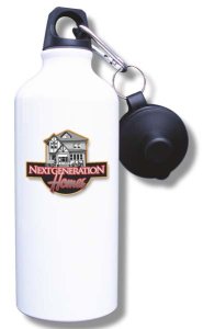 (image for) Next Generation Homes LLC Water Bottle - White