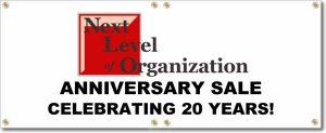 (image for) Next Level of Organization Banner Logo Center
