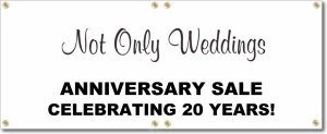 (image for) Not Only Weddings Banner Logo Center