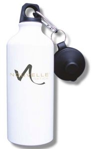 (image for) Nouvelle at Natick Residence Water Bottle - White
