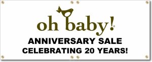 (image for) Oh Baby! Banner Logo Center
