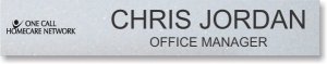(image for) One Call Homecare Network Nameplate