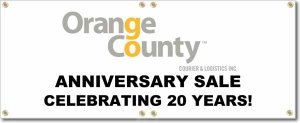 (image for) Orange County Courier Banner Logo Center