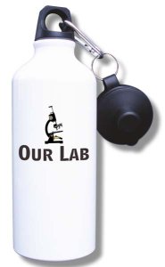 (image for) OUR Lab Water Bottle - White