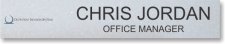 (image for) Outpatient Infusion System Nameplate