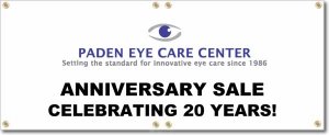 (image for) Paden Eye Care Center Banner Logo Center