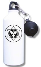 (image for) Paisley Press Water Bottle - White