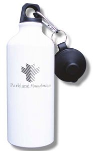(image for) Parkland Foundation Water Bottle - White