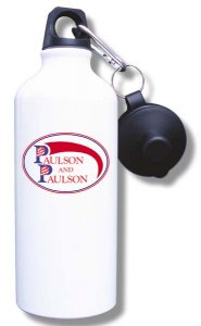 (image for) Paulson and Paulson Water Bottle - White