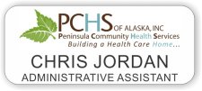 (image for) Peninsula Community Health Services of AK White Badge
