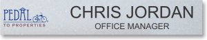 (image for) Pedal to Properties Nameplate