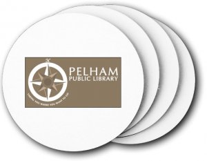 (image for) Pelham Public Library Coasters (5 Pack)