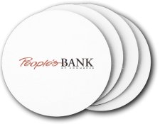 (image for) People's Bank of Commerce Coasters (5 Pack)