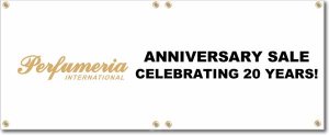 (image for) Perfumeria International Banner Logo Left