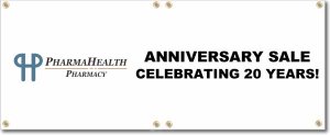 (image for) PharmaHealth Pharmacy Banner Logo Left