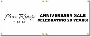 (image for) Pine Ridge Inn Banner Logo Left