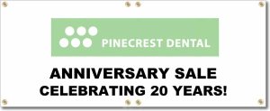 (image for) Pinecrest Dental Banner Logo Center