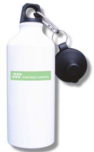 (image for) Pinecrest Dental Water Bottle - White