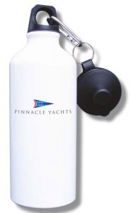 (image for) Pinnacle Yachts Water Bottle - White