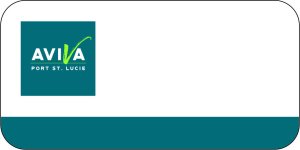 (image for) Lloyd Jones Port St. Lucie White Logo Only Badge