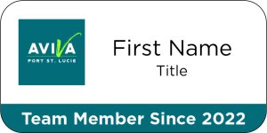 (image for) Lloyd Jones Port St. Lucie White Badge