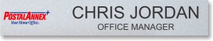 (image for) Postal Annex Nameplate