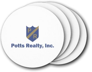 (image for) Potts Realty, Inc. Coasters (5 Pack)