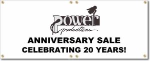 (image for) Power Productions Banner Logo Center