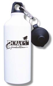 (image for) Power Productions Water Bottle - White