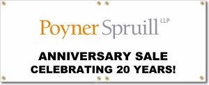 (image for) Poyner Spruill LLP Banner Logo Center