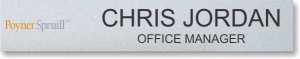 (image for) Poyner Spruill LLP Nameplate