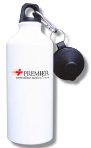 (image for) Premier Immediate Medical Care Water Bottle - White